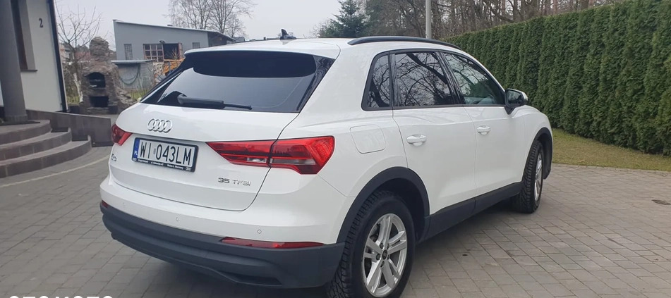 Audi Q3 cena 124900 przebieg: 26500, rok produkcji 2021 z Siedlce małe 37